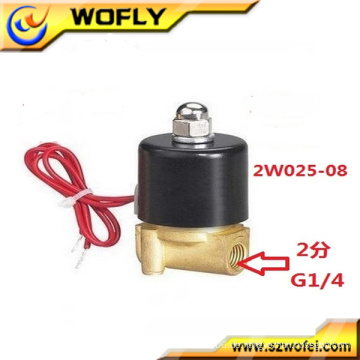 Dc 12v / 24v 1/8 &#39;&#39; ~ 2 &#39;&#39; Solenoid Absperrventil für Wasser hohe Qualität in China